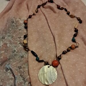 Elegant Multicolor Beaded Necklace